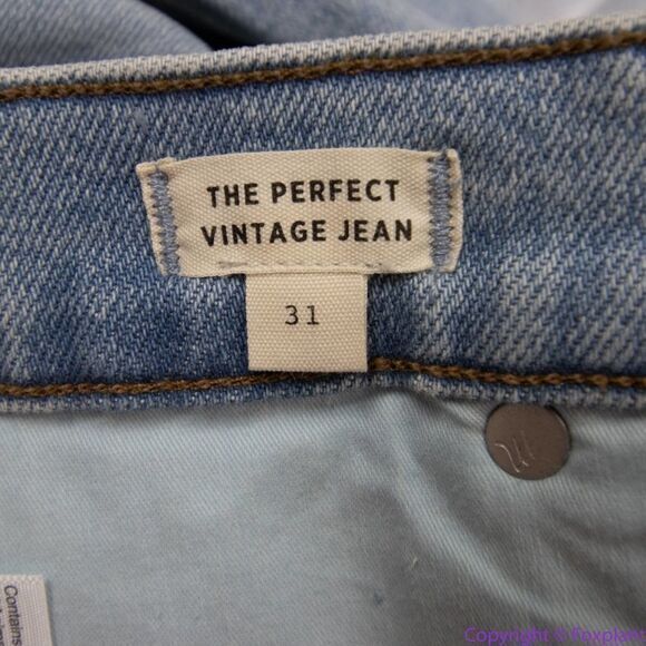 NEW Madewell The Perfect Vintage Jean in Coffey Wash: Worn-In Edition, 31 - Picture 13 of 16